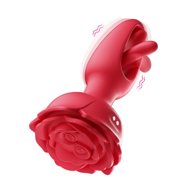 Plug Anal Rose Vibrant et Battant