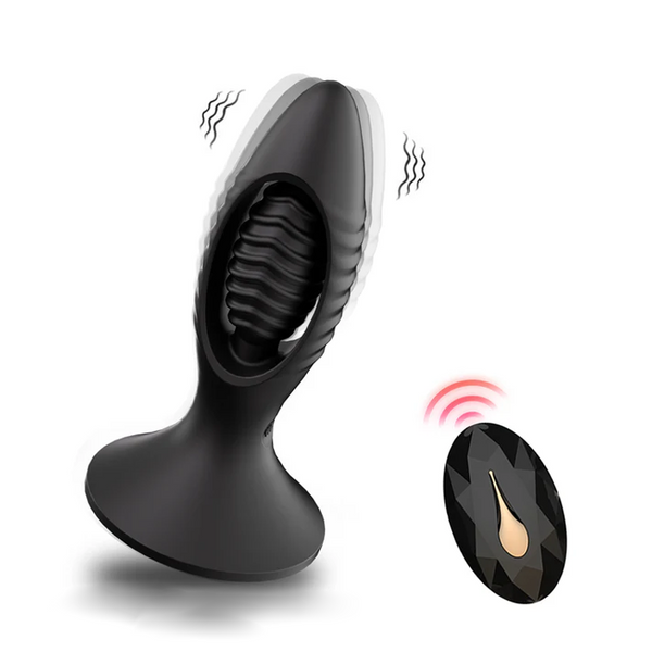 Bouchon anal avec 6 intensités de vibration