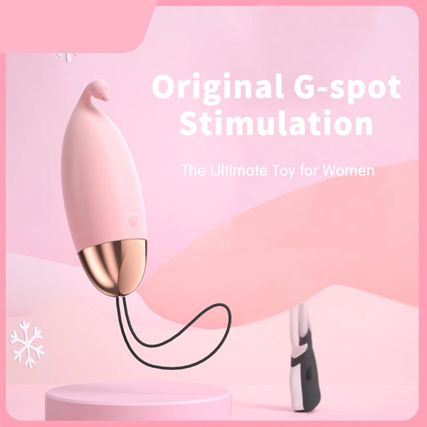 Œuf Vibrant Télécommandé – Stimulation du Point G & Clitoridienne