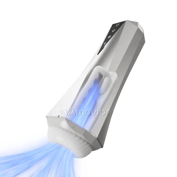 Gobelet masculin auto-suceur et vibrant – 3 modes, étanche
