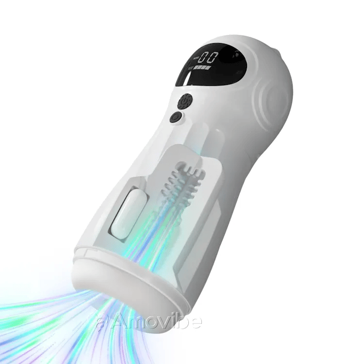 Masturbateur masculin automatique – Aspiration et vibration, contrôle par application