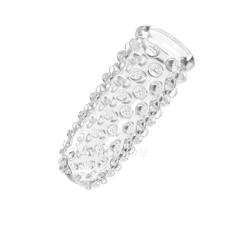 Manchon pour doigt TEP – Stimulateur doux et extensible du point G et clitoridien