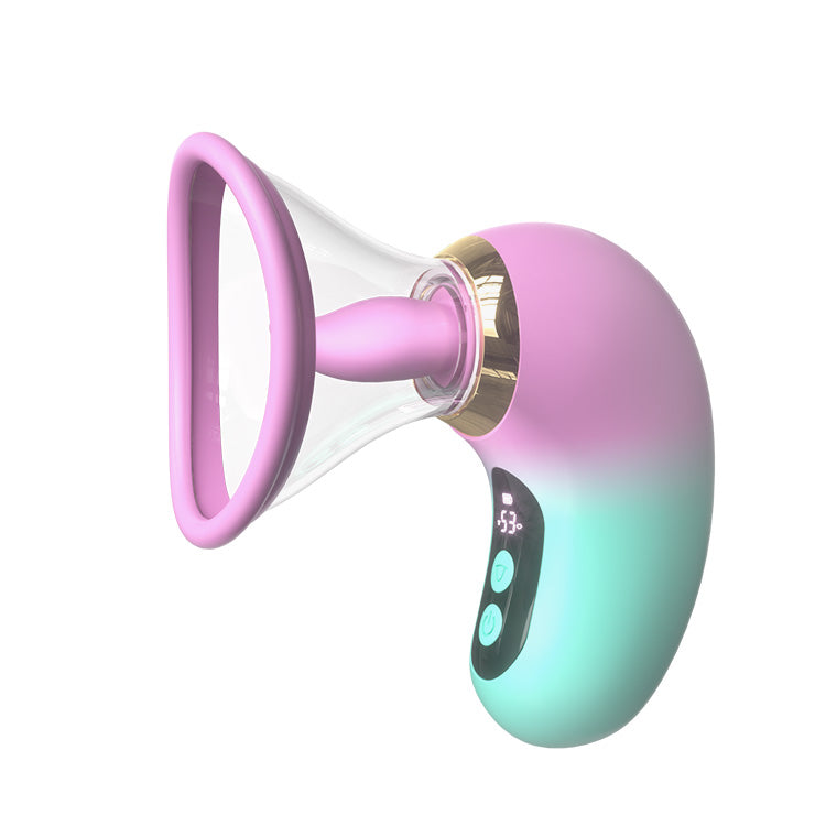 Vibromasseur 5-en-1 avec succion, léchage et contrôle LCD
