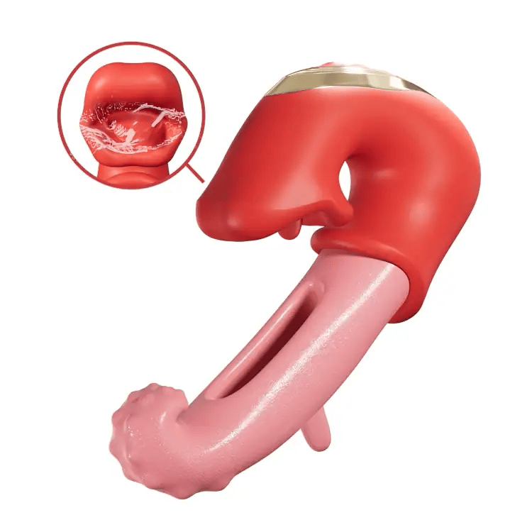 Vibrateur à battement clitoridien – Étanche avec modes léchage et taquinerie