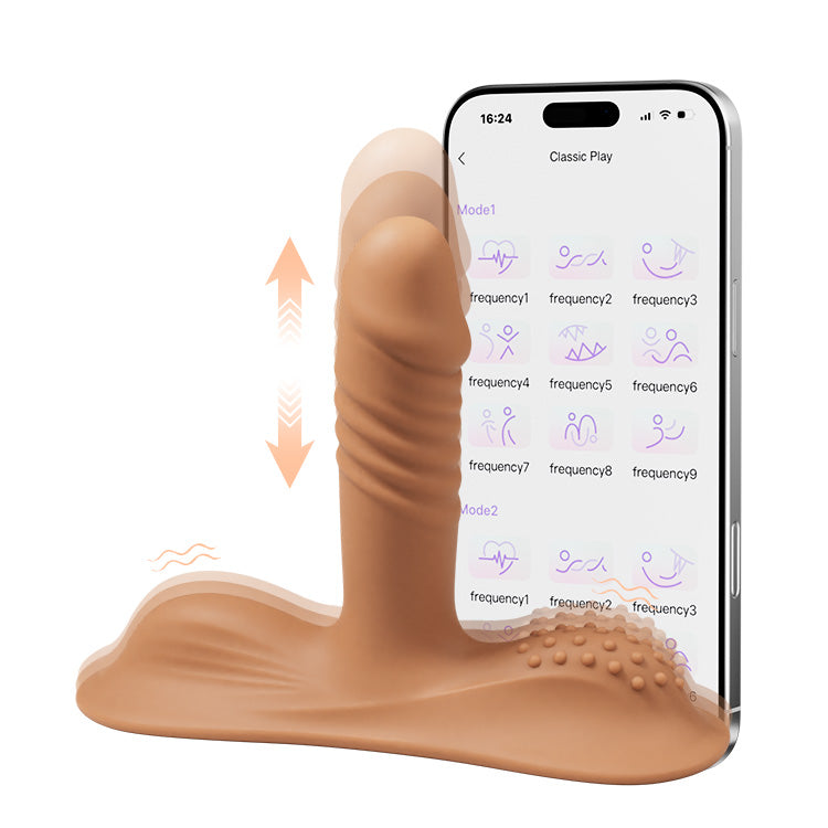 Vibrateur pour point G et anal pour femmes – Jouet puissant à chevaucher pour jeu intime