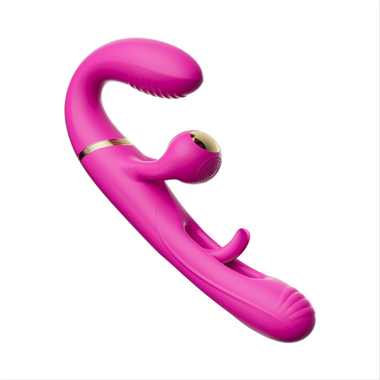 Double gode à deux extrémités avec 4 moteurs et 10 modes de vibration et de claquement