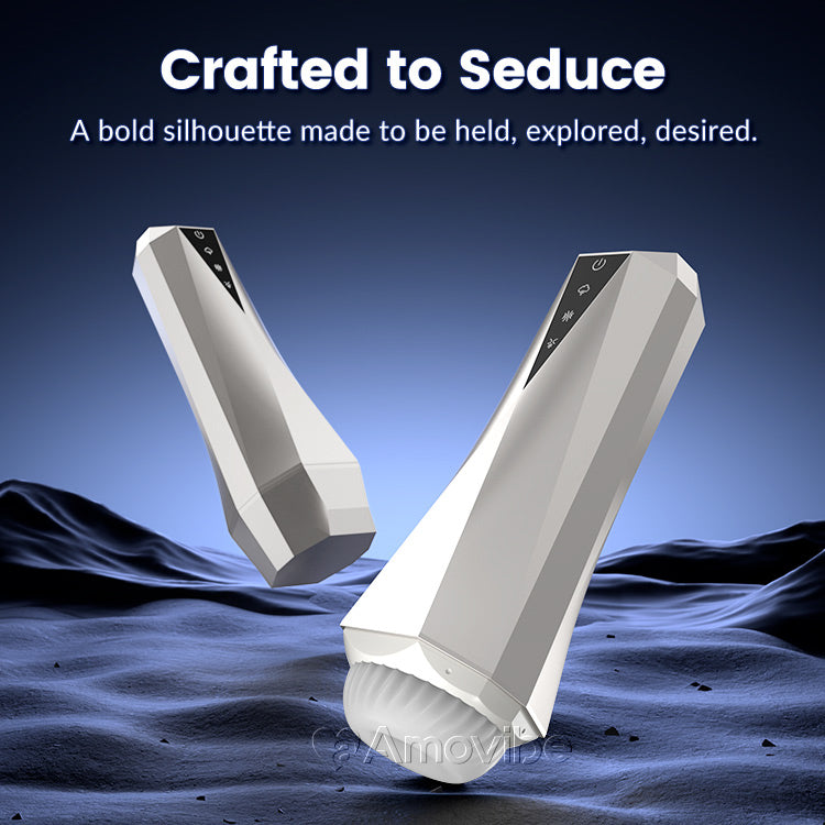 Gobelet masculin auto-suceur et vibrant – 3 modes, étanche