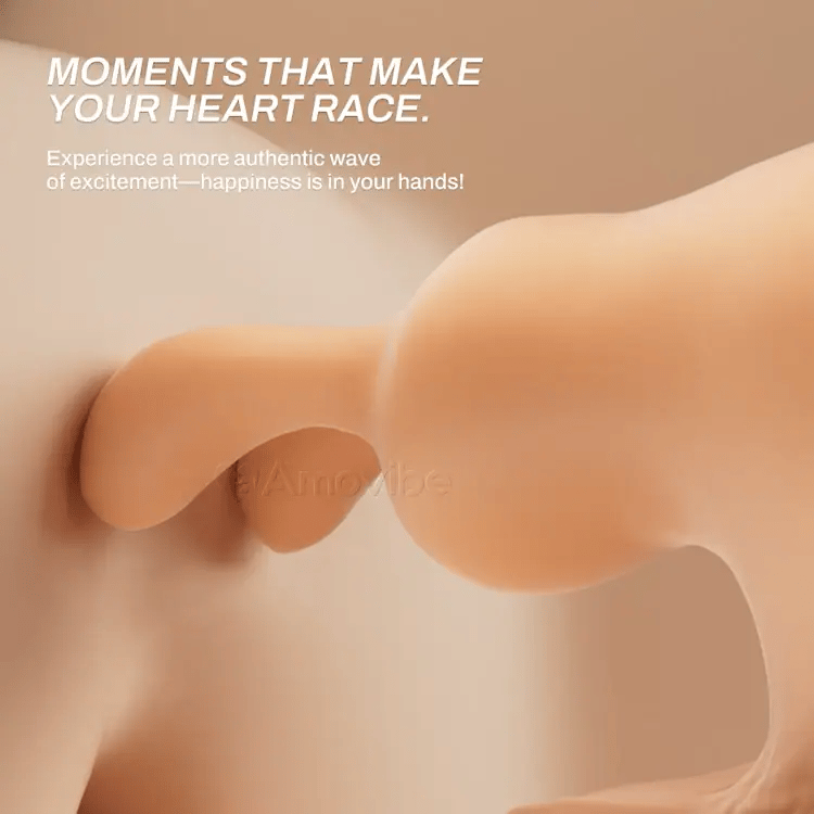 Godemichet à Poussée avec 10 Vitesses de Poussée et Vibration