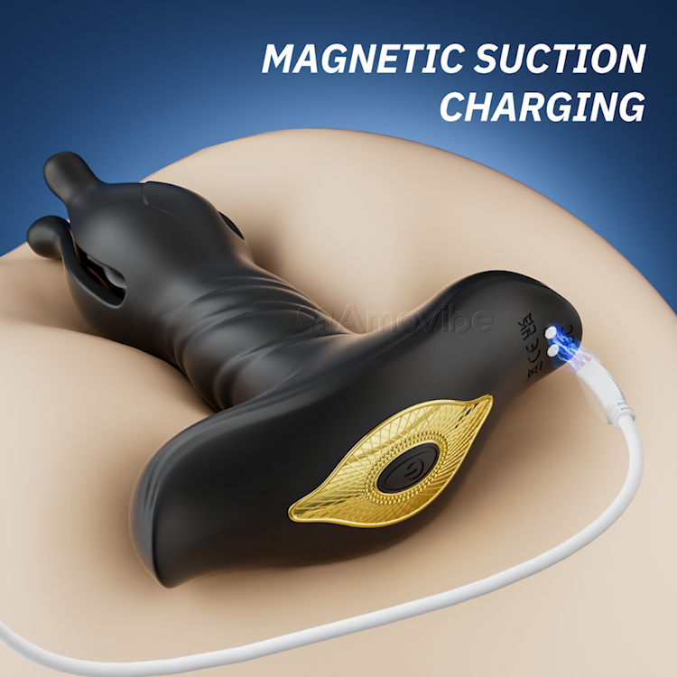 Plug anal expansible télécommandé avec 9 modes de vibration