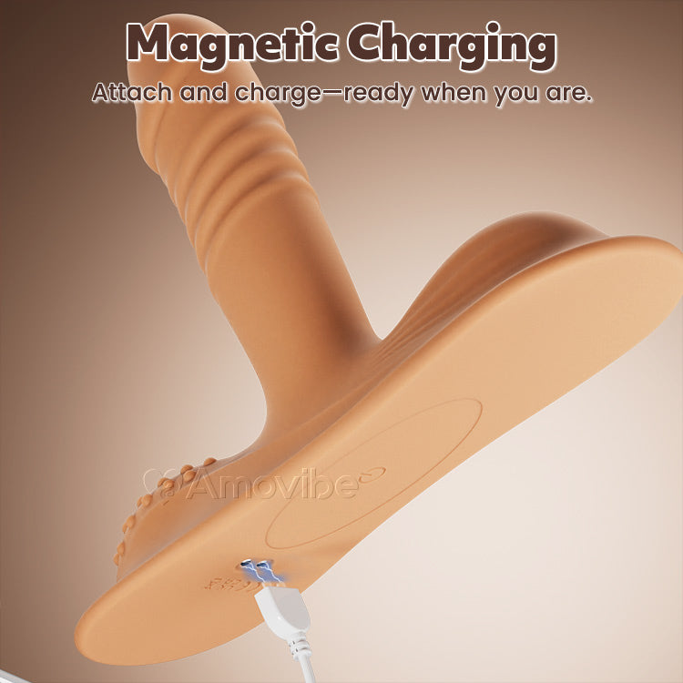 Vibrateur pour point G et anal pour femmes – Jouet puissant à chevaucher pour jeu intime