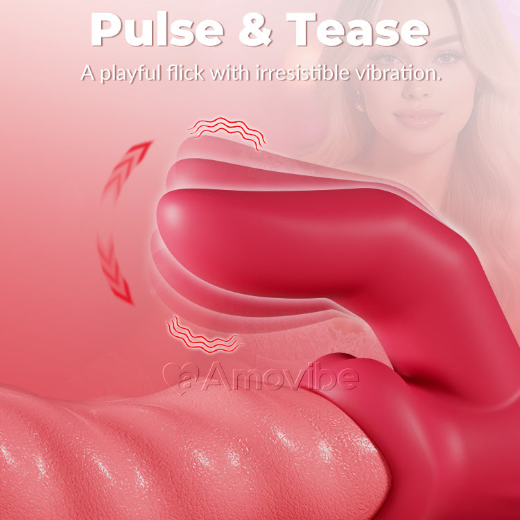 Vibrateur à poussée péristaltique – Torsion, stimulation clitoridienne, étanche